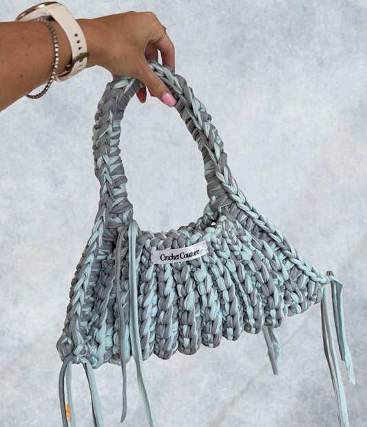 Blue & Grey Skye Bag