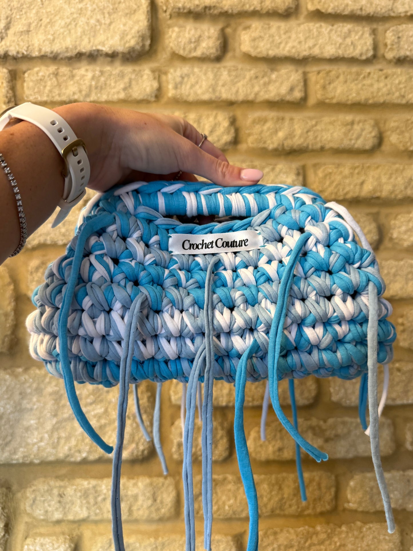 Blue Horizon Medium Clutch